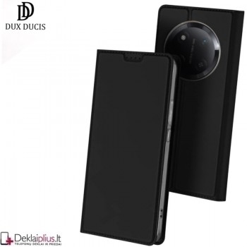 Dux Ducis Skin Pro dirbtinės odos dėklas - juodas (Huawei Honor Magic 7 Lite) Dux Ducis Skin Pro dirbtinės odos dėklas - juodas (Huawei Honor Magic 7 Lite)